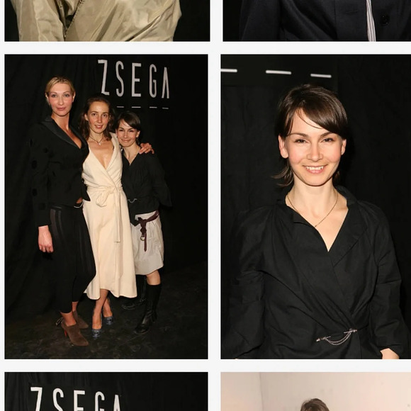 Unique designer rare ZSEGA 100% wool balloon sleeves lagenlook jacket coat S - Picture 16 of 16